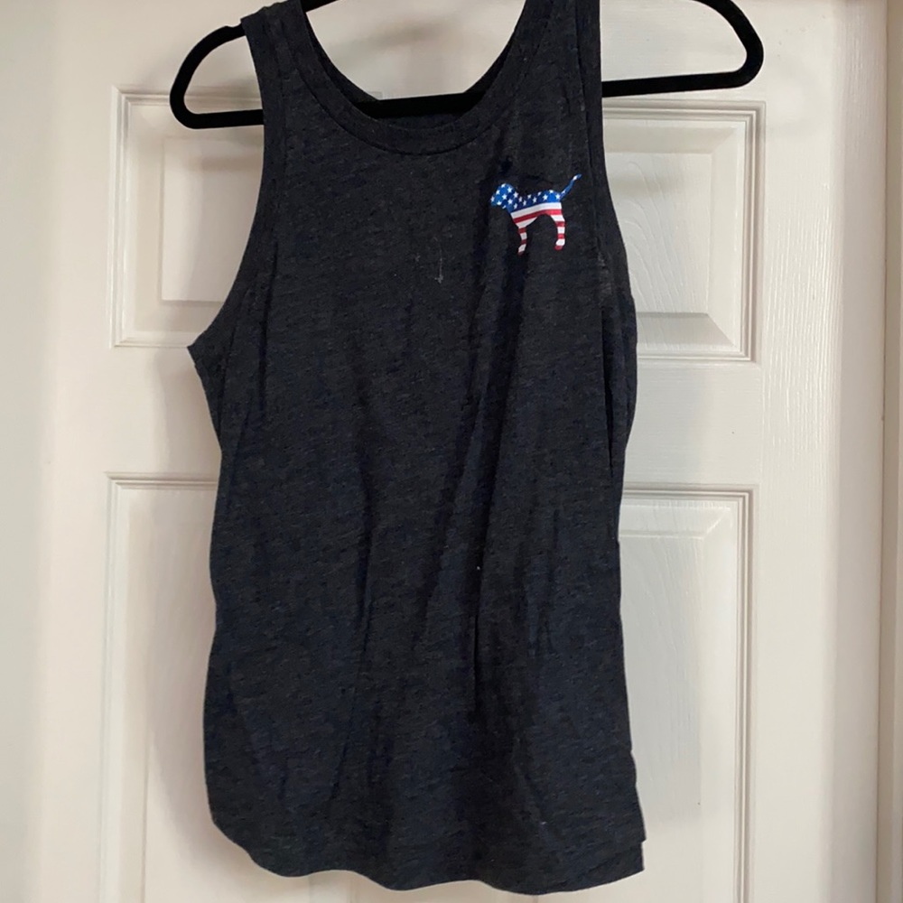 Victoria’s Secret pink sequin dog tank